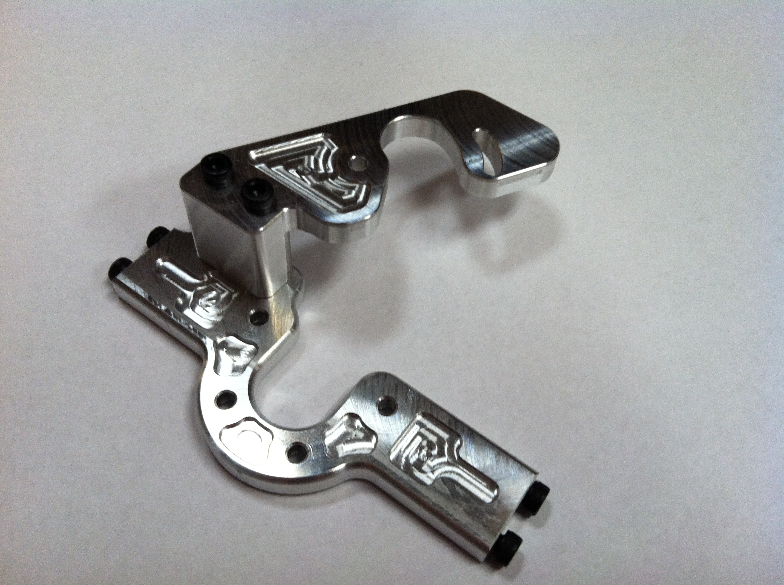 Hesse Machining Ground Pounder Transmission Brace With Motor Mou